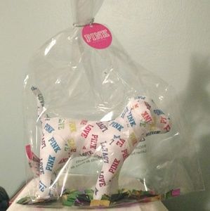 PINK VS White and Rainbow Dog